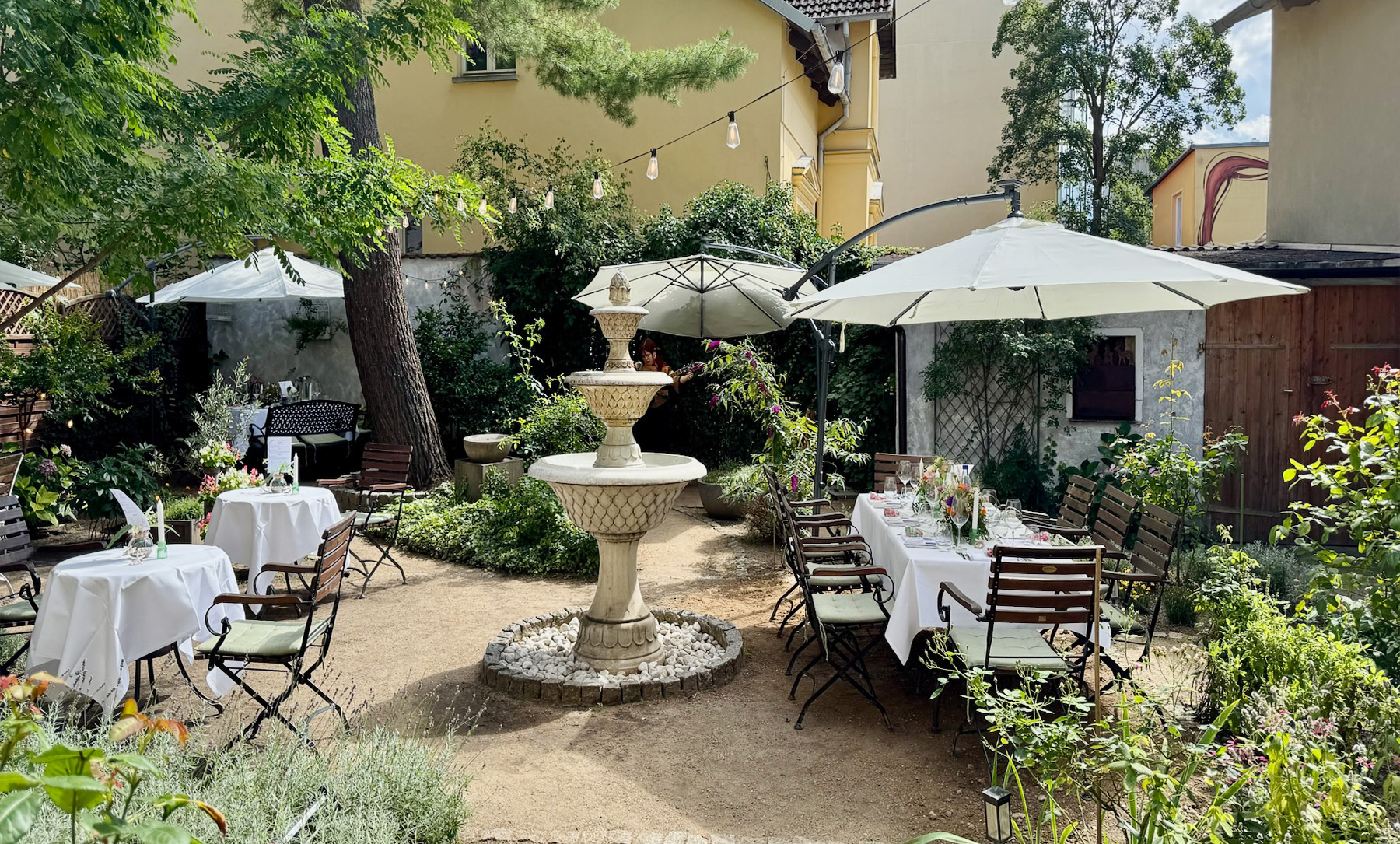 essen im garten patta