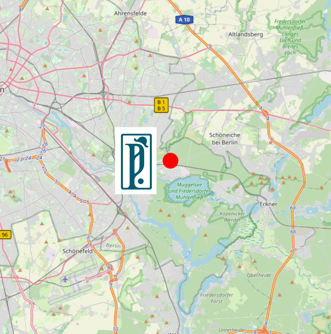 Karte wo Patta zu finden ist in Berlin